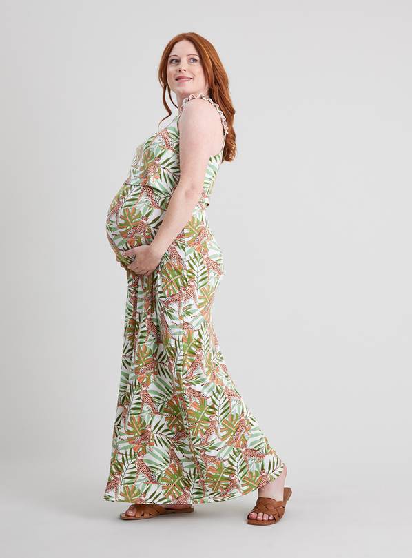 Nursing store maxi dress